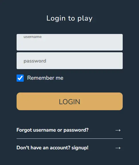 Limitless Casino Australia login